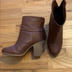 Madden Girl Brown Ankle Boots
